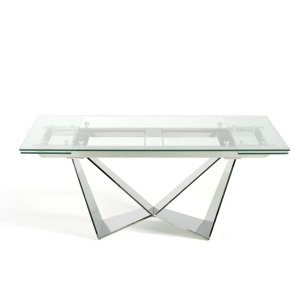 Masa dining extensibila design ultra-modern Sonia, 160-220x90cm AC-CT2302 - Img 4