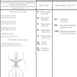 Masa eleganta design avangardist Tree 140cm - Img 2