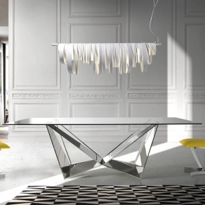 Masa eleganta design modern Ruby, 220x95cm AC 1049 - Img 3
