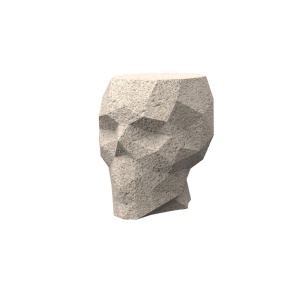 Masa exterior/interior design decorativ SKULL TABLE, mat - Img 16