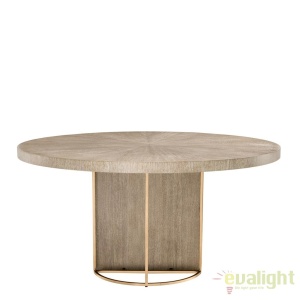 Masa rotunda design LUX Remington diametru 152cm 111459 HZ - Img 4