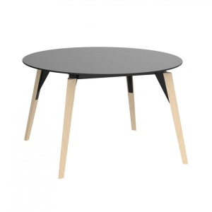 Masa rotunda design modern premium FAZ WOOD, 120cm 54323