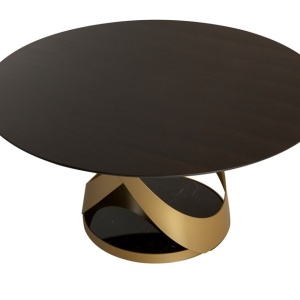 Masa rotunda eleganta design LUX Capri 140cm - Img 4