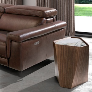 Masuta auxiliara design modern Porcelain Marble - Img 6