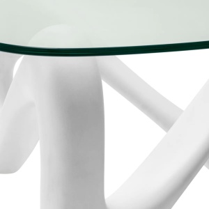Masuta de cafea design LUX Aventura alb - Img 4