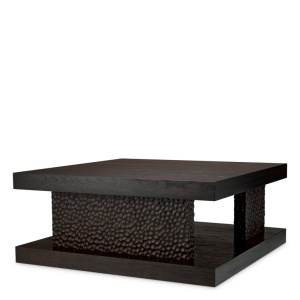 Masuta de cafea design LUX Bravon, Ebony oak veneer - Img 5