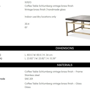 Masuta de cafea design LUX Schlumberg - Img 2