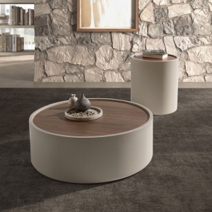 Masuta de cafea design LUX Walnut-Bej - Img 4