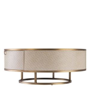 Masuta de cafea moderna design LUX Napa Valley stejar albit 114777 HZ - Img 2