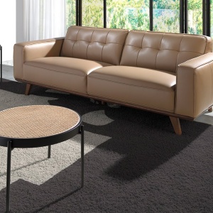 Masuta de cafea rotunda design modern Rattan - Img 7