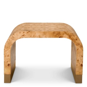 Masuta design LUX, Furnir Burl Mappa, Maro, Quinton - Img 5