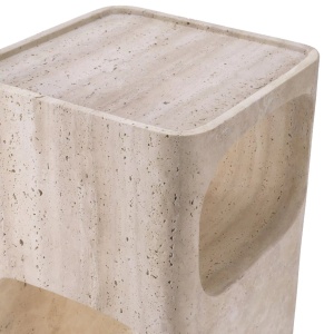 Masuta design unicat din travertin Adler - Img 4