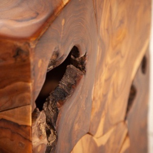 Masuta design unicat Square 30cm Teak - Img 6