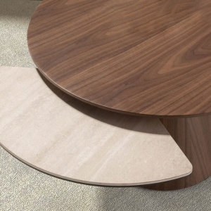Masuta extensibila design LUX Walnut - Img 6