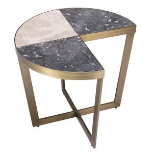 Masuta laterala design elegant LUX Turino, alama periata 114352 HZ - Img 3