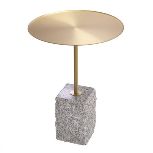 Masuta laterala design LUX Cole, granit gri 115545 HZ