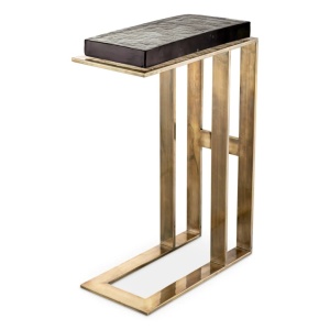 Masuta laterala design LUX Pierre, alama vintage - Img 2