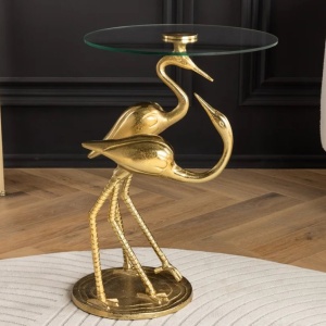 Masuta laterala design unic WILDLIFE CRANE 55cm - Img 11