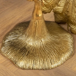 Masuta laterala design unic WILDLIFE PEACOCK 75cm - Img 9