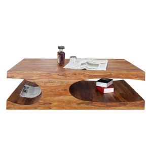 Masuta living robusta din lemn de trandafir Goa 120cm A-35898 VC