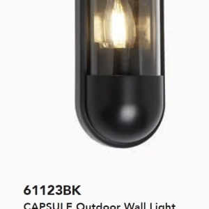 Mini Aplica de perete exterior moderna IP44 Capsule 140353 universul-luminii.ro