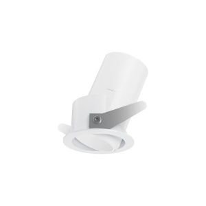 Mini Spot LED incastrabil, ajustabil Quark fi 12w 3000k, Alb - Img 1