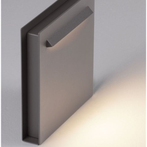 Mini Stalp de exterior LED 3000K, IP67 RECTO H-23cm gri inchis - Img 5
