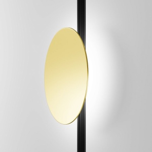 Modul LED disc decorativ, accesoriu pentru sina magnetica Exility, Relax Smart alama 160673 universul-luminii.ro