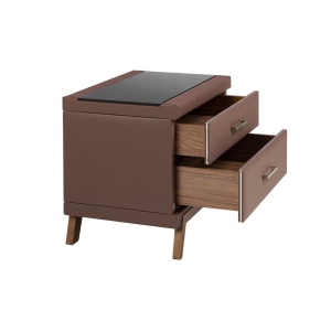 Noptiera eleganta design LUX Brown - Img 7