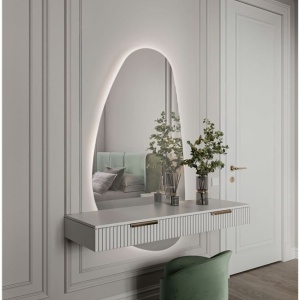 Oglinda cu iluminat LED pentru baie IP44 LORIN 70x140cm - Img 5