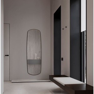 Oglinda cu iluminat LED pentru baie IP44 SINIA 55x170cm - Img 2