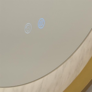 Oglinda cu iluminat pentru baie cu protectie IP44 Luxo LED, 80cm 158763 universul-luminii.ro