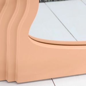 Oglinda de perete design modern Wave 160cm, caisa - Img 6