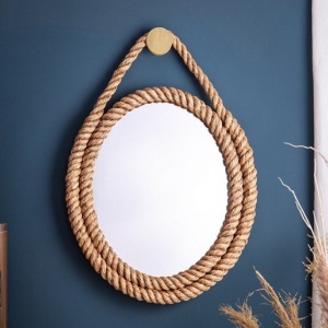 Oglinda de perete Seven Seas 60cm Tau natur - Img 2