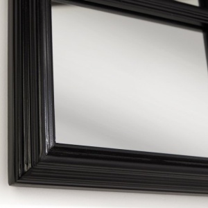 Oglinda decorativa design fereastra Paris 120cm negru - Img 3