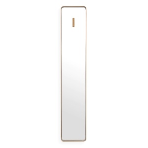 Oglinda decorativa design LUX Megaro Brushed brass 30x160cm - Img 4