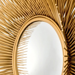 Oglinda decorativa LUX diametru 80cm, Solaris 110436 HZ - Img 3