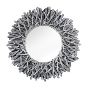 Oglinda decorativa Riverside 80cm gri - Img 2