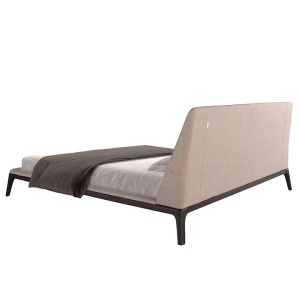 Pat dublu tapitat design LUX Grey 180x200cm - Img 9