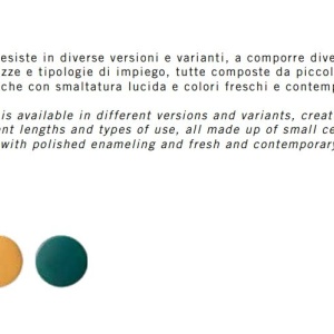 Pendul ceramic design italian realizat manual LARIAT H-70cm 125643 universul-luminii.ro