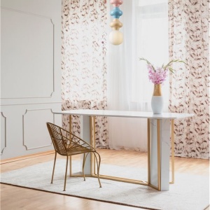 Pendul ceramic design modern CHIC roz/ albastru/ galben 232433 universul-luminii.ro