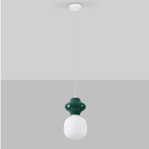Pendul ceramic design modern CHIC verde 232403 universul-luminii.ro