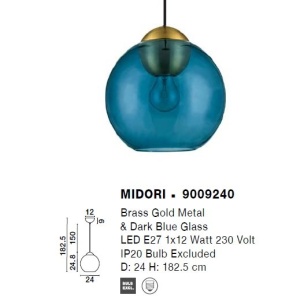 Pendul design decorativ modern MIDORI 214153 universul-luminii.ro