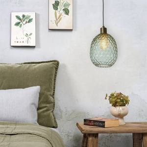 Pendul design decorativ Venice oval, green 224413 universul-luminii.ro
