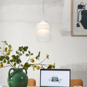 Pendul design decorativ Verona gradient/alb - Img 2