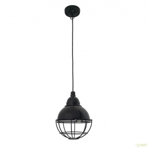 Pendul design industrial Claire negru 62802