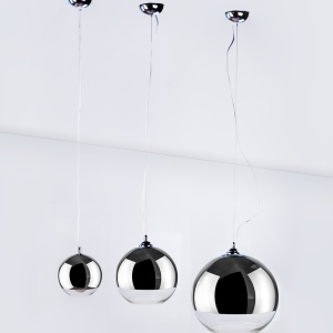 Pendul design modern 18cm Silver Ball 60753 universul-luminii.ro