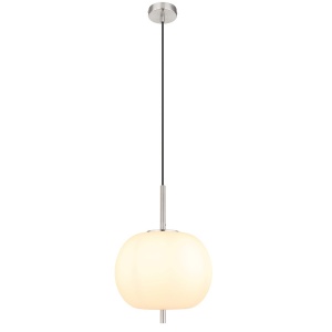 Pendul design modern Blacky I nickel, opal