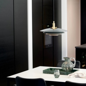 Pendul design modern Bretagne 38 gri 115003 universul-luminii.ro