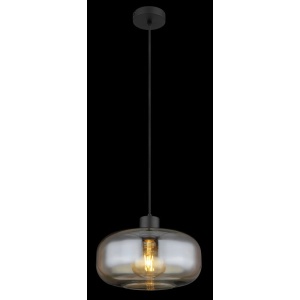 Pendul design modern Giuseppe negru, chihlimbar - Img 2